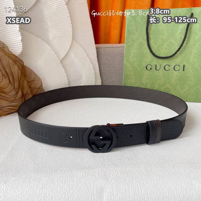 Gucci belt 38mmX95-125cm 8L05